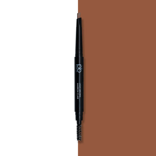 Marron Clair color of Crayon à Sourcils Triangle | Sourcils Naturels | Maquillage Guadeloupe