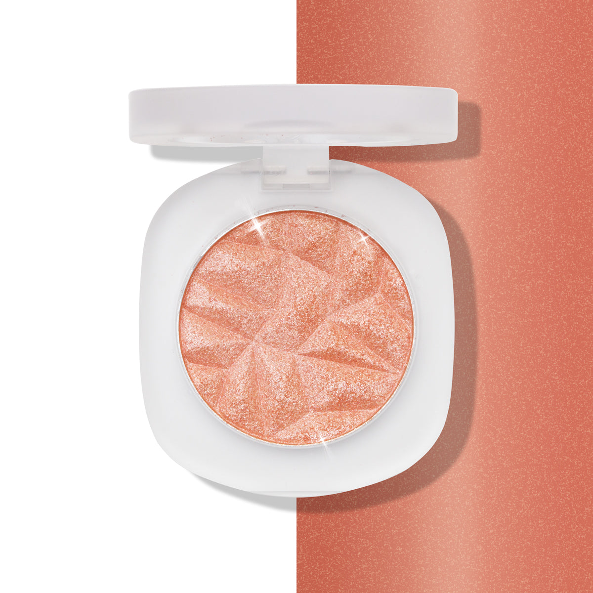 Image: Highlighter Poudre - Luminosité exceptionnelle pour un teint éclatant. Color: Eclat Or Rose. Réf: HP 25ml. Idéal pour un look saisissant. De la collection de maquillage pour les femmes - Guadeloupe.