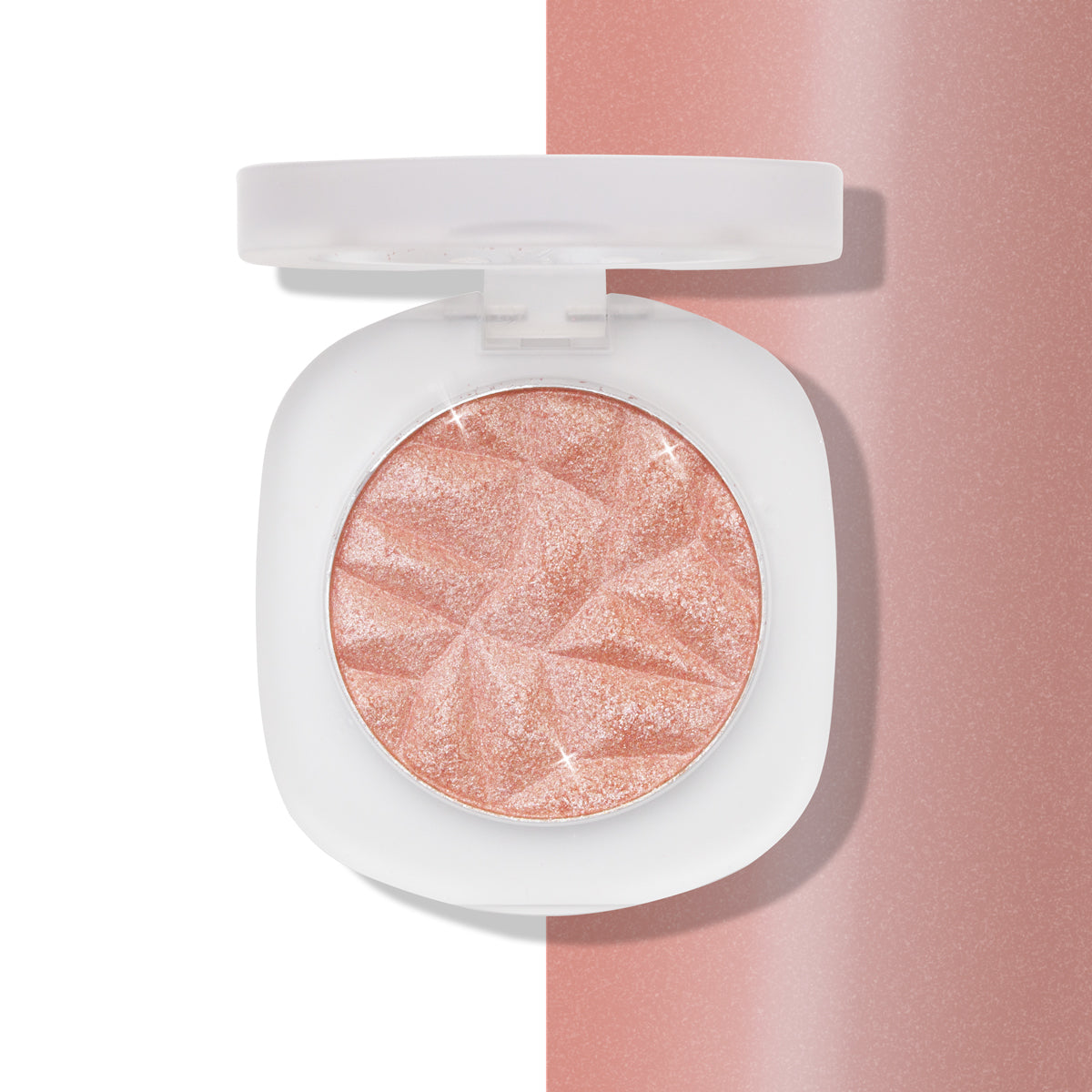 Image: Highlighter Poudre - Luminosité exceptionnelle pour un teint éclatant. Color: Rose Givré. Réf: HP 25ml. Idéal pour un look saisissant. De la collection de maquillage pour les femmes - Guadeloupe.