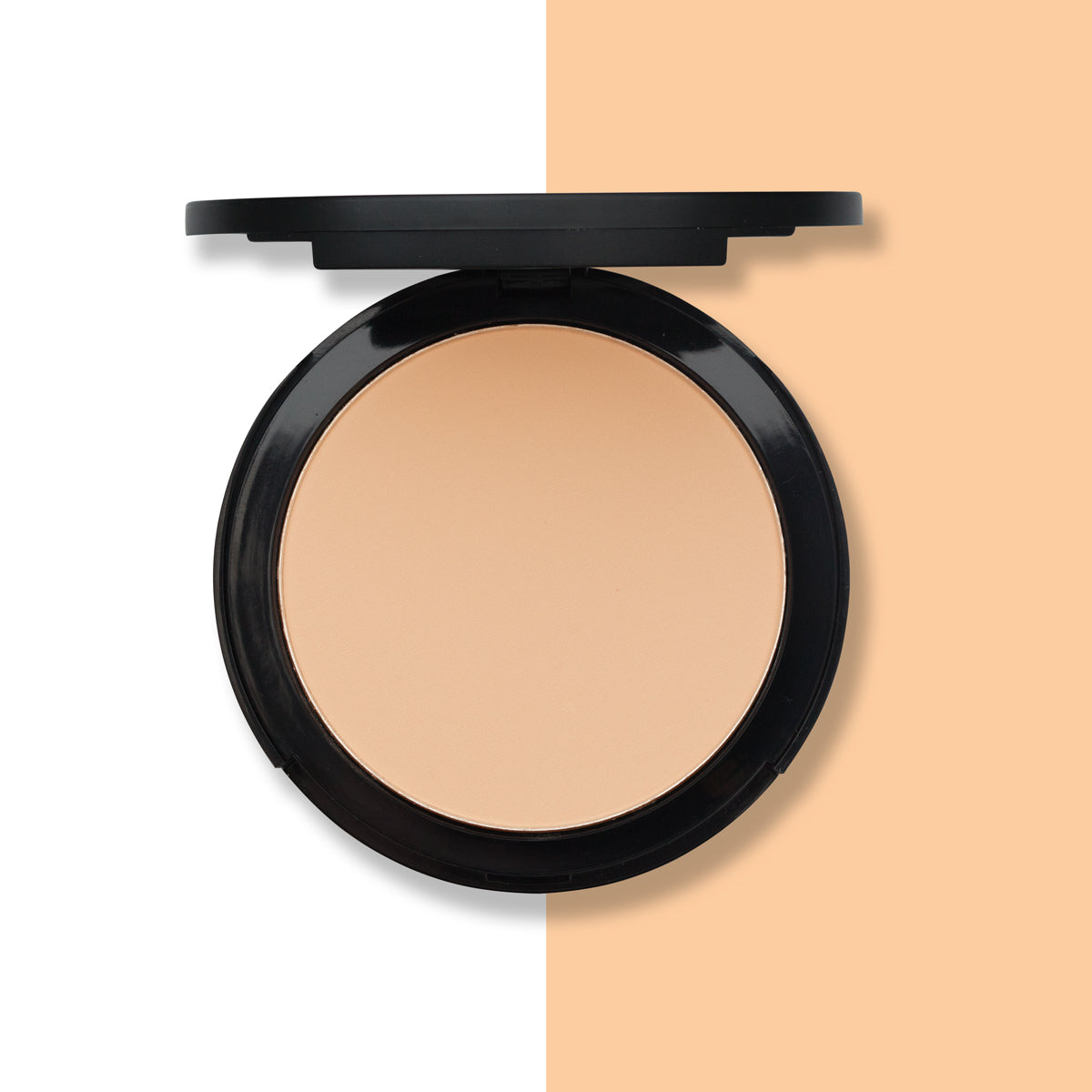 Image: Fond de Teint Poudre Compact - Couvrant et polyvalent. Color: Apricot. Réf: FDTPC. Idéal pour un teint impeccable. De la collection de maquillage pour les femmes - Guadeloupe. 