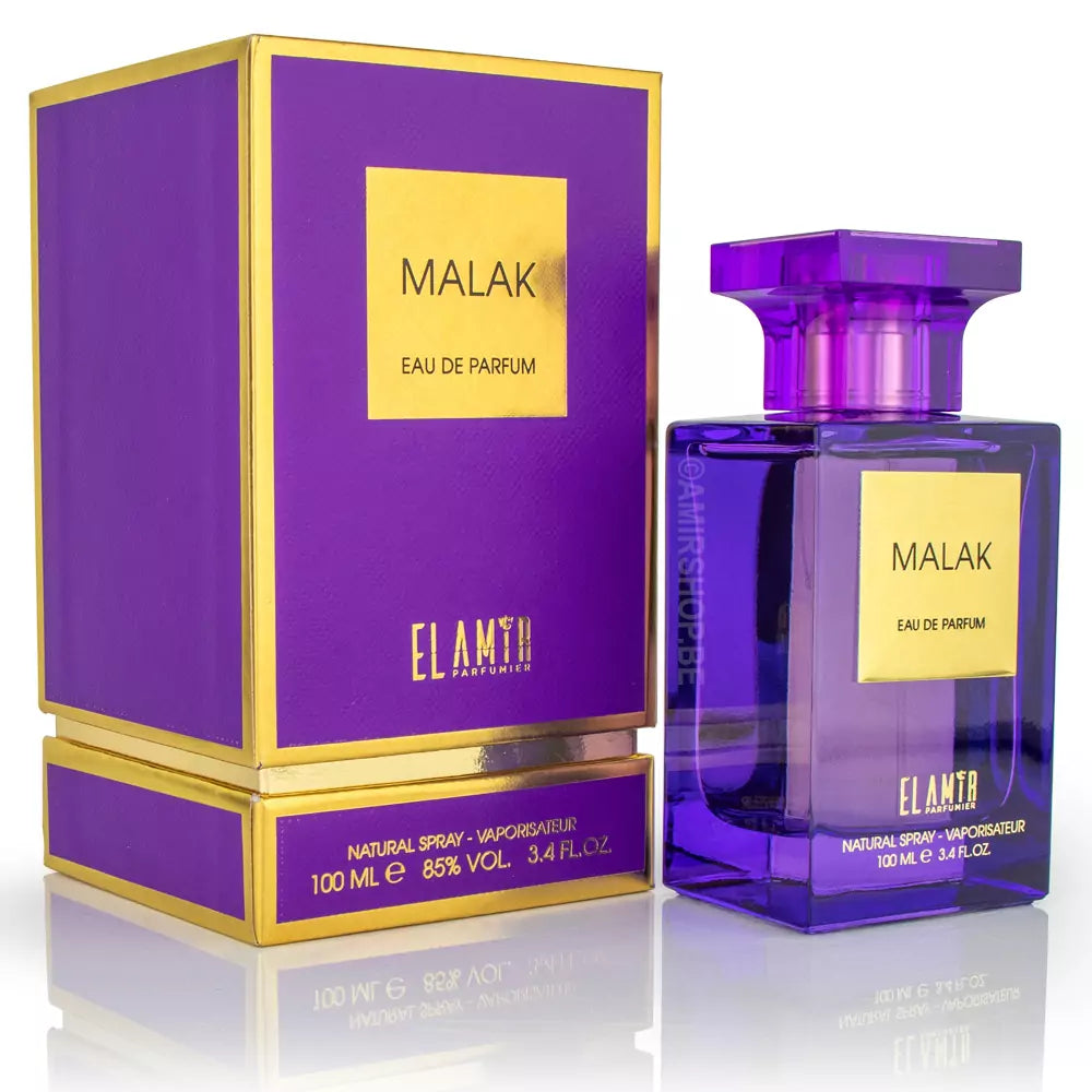 Image: Parfums ElAmir [Color: Violet - Malak] - Format 100ml, Eau de Parfum. De la collection de parfums pour les femmes - Guadeloupe.