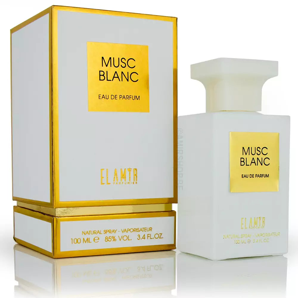 Image: Parfums ElAmir [Color: Blanc - Musc] - Format 100ml, Eau de Parfum. De la collection de parfums pour les femmes - Guadeloupe.