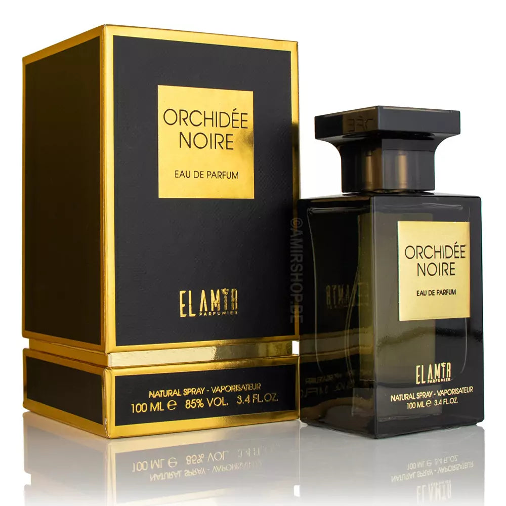 Image: Parfums ElAmir [Color: Noir - Orchidée] - Format 100ml, Eau de Parfum. De la collection de parfums pour les femmes - Guadeloupe.